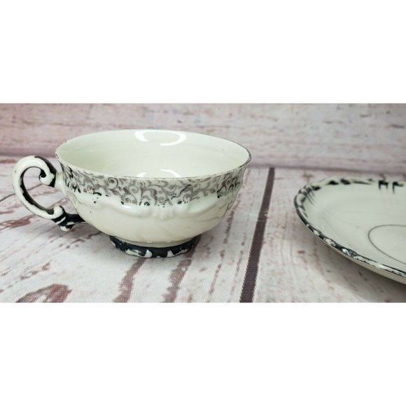 Rare Vintage Mitterteich Bavaria Mini Tea Cup And Saucer - Picture 9 of 11